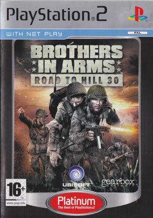 Brothers in Arms: Road to Hill 30 PAL Front