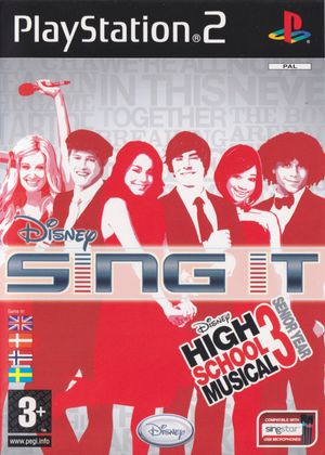 Disney Sing It High School Musical 3: Senior Year Cover