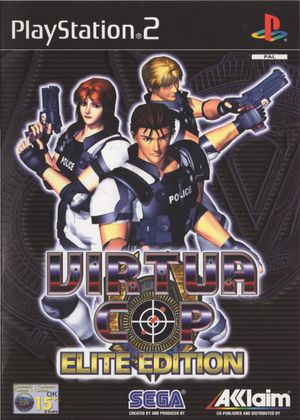 Virtual Cop: Elite Edition PAL Front