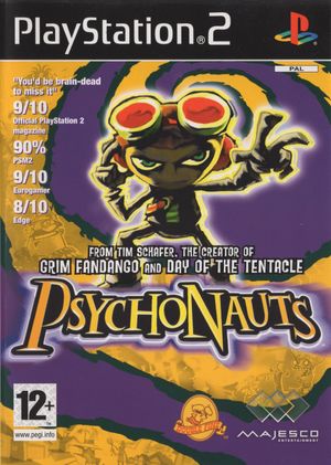 Psychonauts PAL Front
