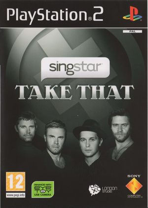 SingStar Take That PAL Front