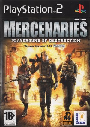 Mercenaries PAL Front