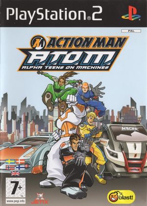 Action Man A.T.O.M.: Alpha Teens on Machines PAL Front
