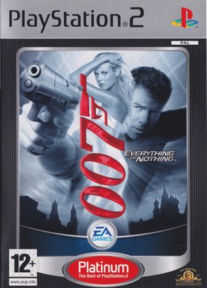 James Bond 007: Everything or Nothing PAL Front