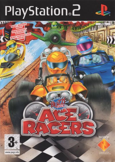 Buzz! Junior: Ace Racers Cover