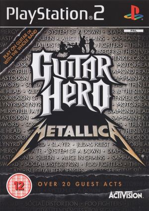 Guitar Hero Metallica PAL Front