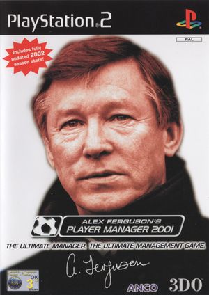 Alex Ferguson's Player Manager 2001 PAL Front
