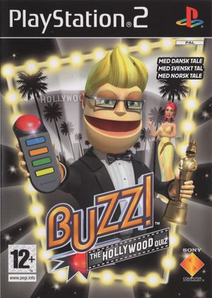 Buzz!: The Hollywood Quiz PAL Front