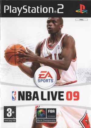 NBA Live 09 PAL Front
