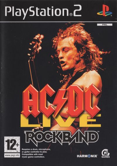AC/DC Live: Rock Band Track Pack Cover