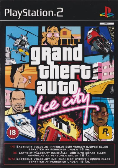 Grand Theft Auto: Vice City Cover