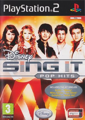 Disney Sing It: Pop Hits Cover