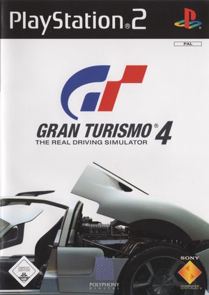 Gran Turismo 4 PAL Front