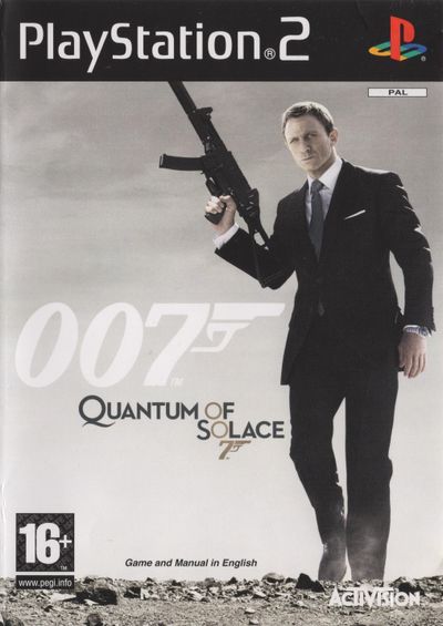 007: Quantum of Solace Cover