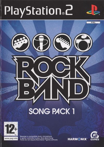 ROCK BAND Song Pack 1 Cover