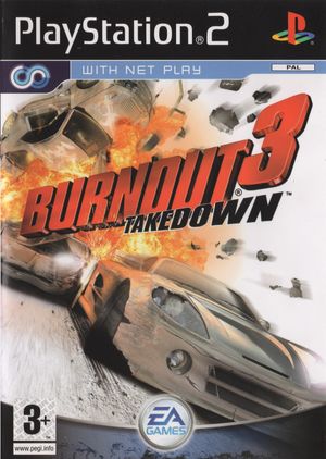 Burnout 3: Takedown PAL Front