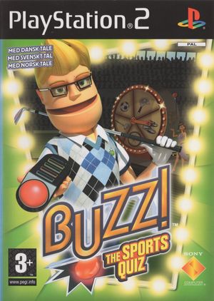 Buzz!: The Sports Quiz PAL Front