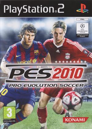Pro Evolution Soccer 2010 PAL Front