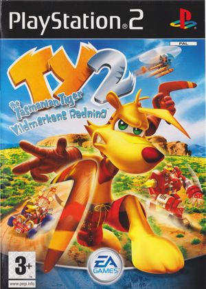 Ty the Tasmanian Tiger 2: Bush Rescue PAL Front