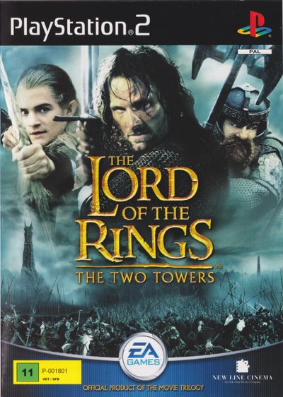 The Lord of the Rings: The Two Towers Cover