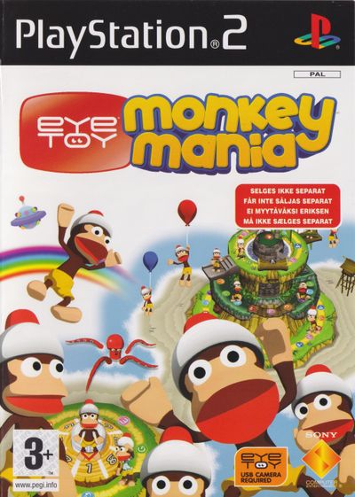 EyeToy: Monkey Mania Cover