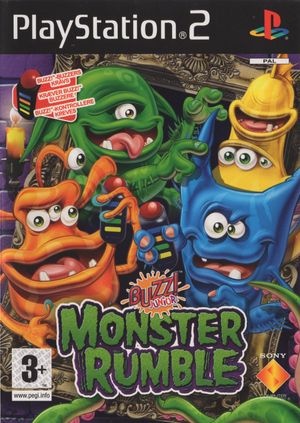 Buzz! Junior: Monster Rumble PAL Front