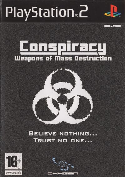 Conspiracy: Weapons of Mass Destruction Cover