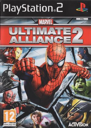 MARVEL: ULTIMATE ALLIANCE 2 PAL Front