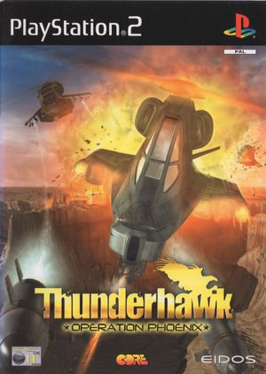 Thunderhawk: Operation Phoenix PAL Front