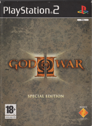 God of War II PAL Front