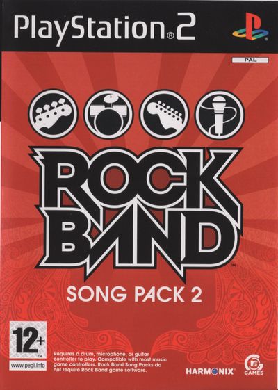 ROCK BAND Song Pack 2 Cover