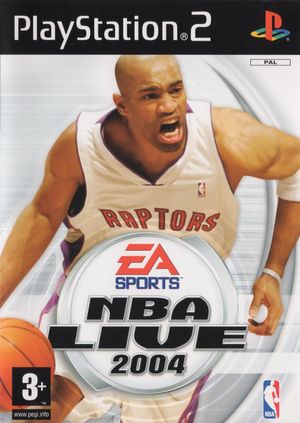 NBA Live 2004 PAL Front