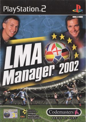 LMA Manager 2002 PAL Front