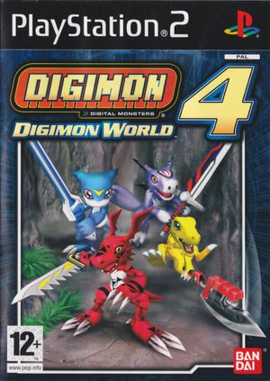 Digimon World 4 Cover