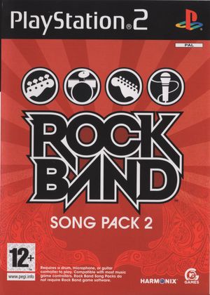 ROCK BAND Song Pack 2 PAL Front