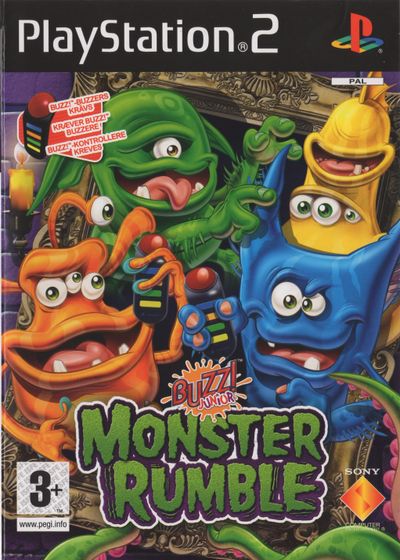 Buzz! Junior: Monster Rumble Cover