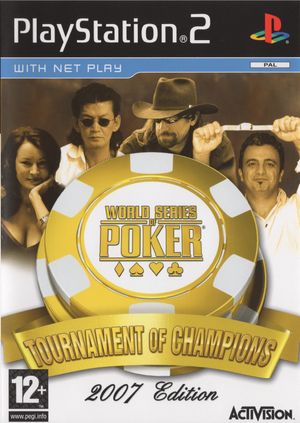 World Series of Poker: Tournament of Champions 2007 Edition PAL Front