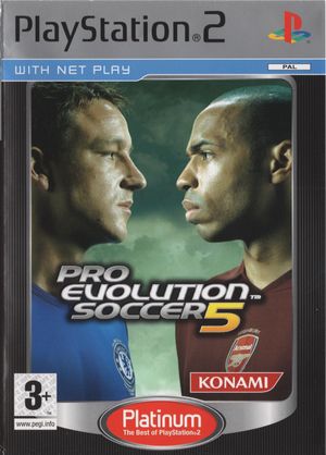 Pro Evolution Soccer 5 PAL Front