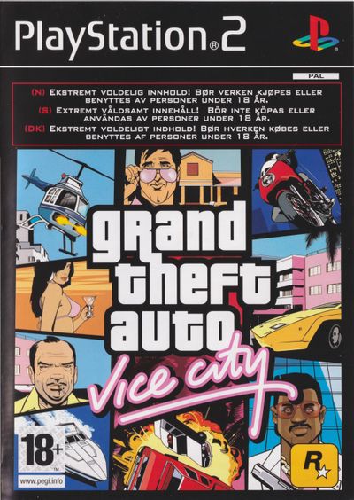 Grand Theft Auto: Vice City Cover