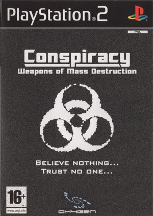 Conspiracy: Weapons of Mass Destruction PAL Front