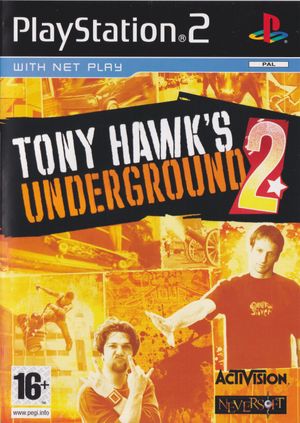 Tony Hawk's Underground 2 PAL Front