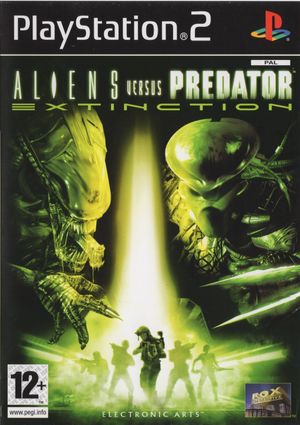 Aliens Versus Predator: Extinction PAL Front